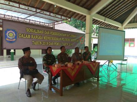 Hadapi Pilurdes dan Pemilu, Satpol PP Kab. Bantul adakan Pelatihan Linmas di Desa Wonolelo